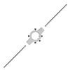Qjaiune 1.5 inch / 38mm Round Die Stock Handle Wrench,