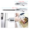 Gray Electric Screwdriver, 3.6V Cordless Screwdriver Rechargeable with 44pcs Screwdriver