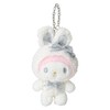 Sanrio 432555 Mascot Charm (Fluffy Snow Rabbit) My Melody