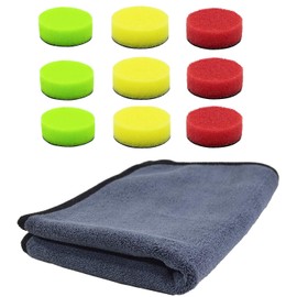 ADVANTUSE Liquid Elements A1000 Pads 40 mm (3 x Coarse 3 x Medium 3 x Fine + Cloth)