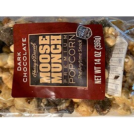 Harry & David, Moose Munch Gourmet Popcorn, Dark Chocolate, 14 oz