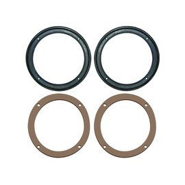 Auto Krafters Compatible/Replacement For LH RH Lens Mounting Pads Taillight Gaskets Kit 1964-65 Falcon Futura Sprint Ranchero (EBC4DZ-13420KT)
