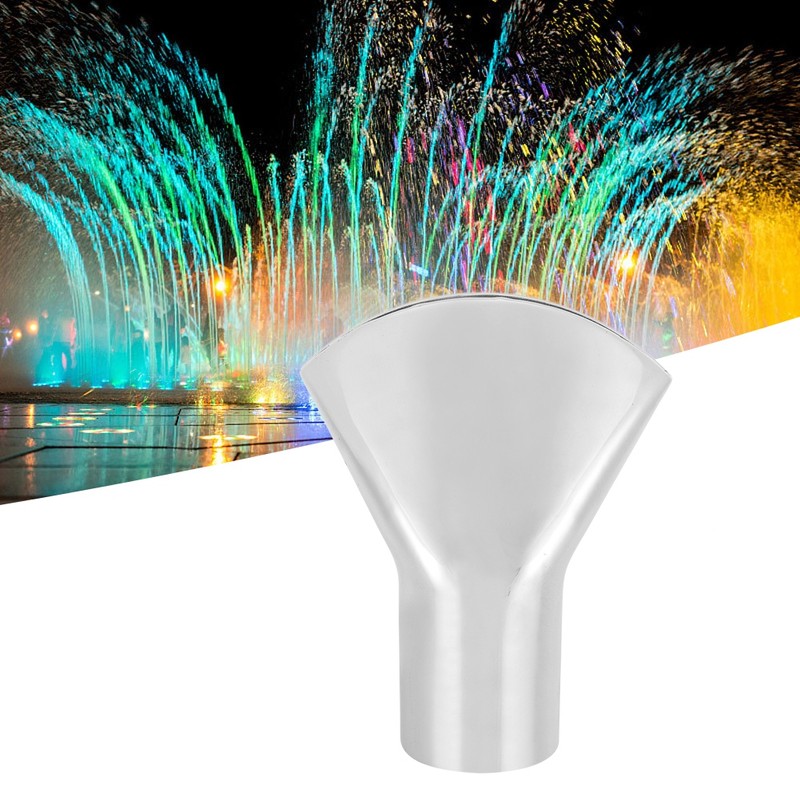 Directional Fan shaped Fountain Nozzle Female Thread Landscape Spray Head