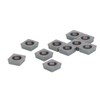 10 Pcs Carbide Milling Inserts Colourful Fine Finished CNC Lathe