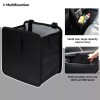 AUTOXBERT Can Garbage Waste Bin Seat Organizer Storage Box Car