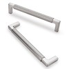 GOFFIDECO 10 Pack 5 inch(128mm) Brushed Satin Nickel Cabinet Pulls