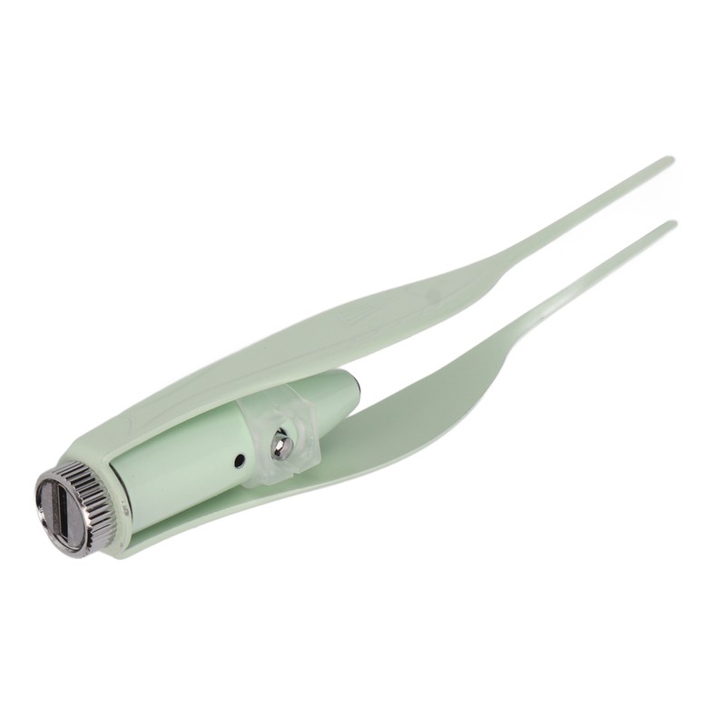 Ear Pick Tweezers Set USB Rechargeable LED Light Safe Professional