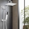 Hibbent cUPC Certified High Pressure 12'' Rainfall Shower Head, Showerhead