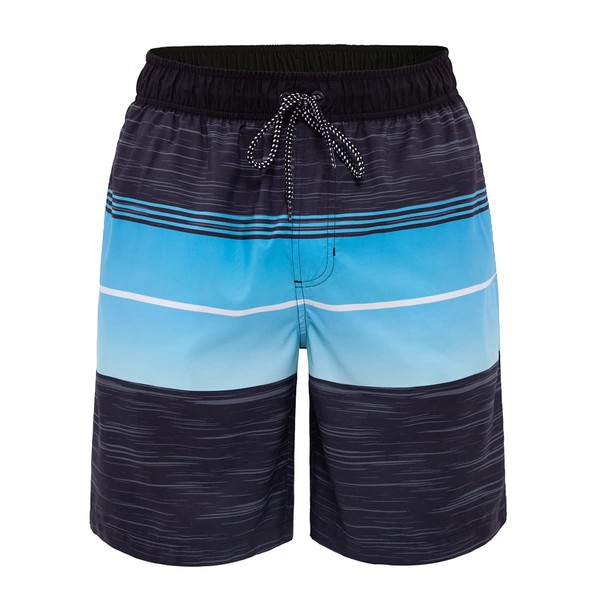 Rokka&Rolla Men's Swim Trunks Quick Dry Board Shorts Bathing Suit