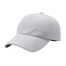 Summer Cool Baseball Cap, Quick-Drying Mesh Sports Cap, Outdoor Summer Cap, Breathable Baseball Cap, UV Protection, Visor Caps, Adjustable Baseball Caps with Buckle Closure, Hat for Men and Women,