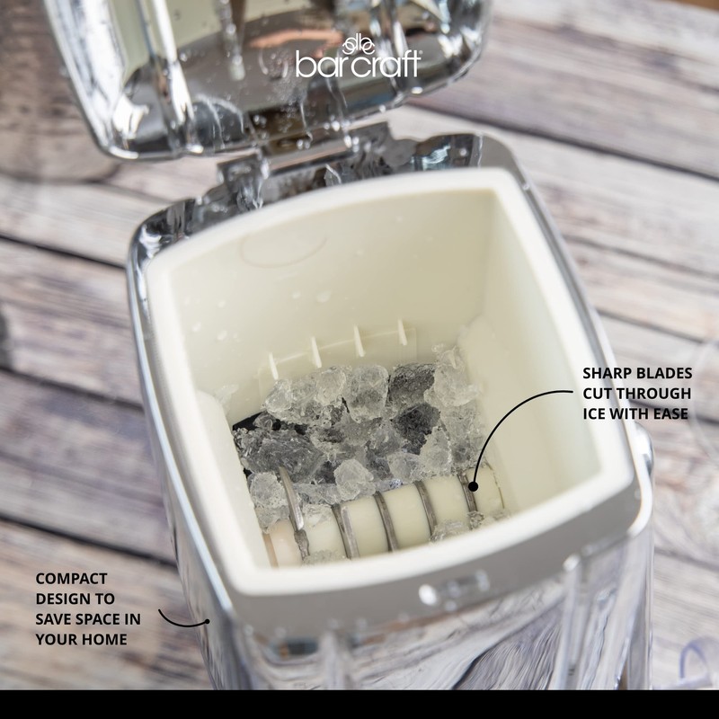 Kitchen Craft Bar Craft Rotary Action Acrylic Ice Crusher