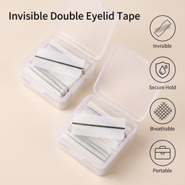 40 Pcs Fake Lashes No Glue Apply False Lashes Eyelash Self Adhesive Lash Strips for Fake Eyelashes Extension Supplies Suitable for All Strip False Eyelashes and Adhesives, False Eyelash Adhesives