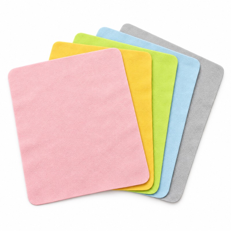 2 Packs of 5 Microfiber Cleaning Cloths for Eyeglasses, Lenses,