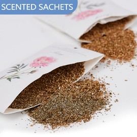 MYARO 12 Packs Penoy Scented Sachets for Drawer and Closet, Long-Lasting Sachets Bags Air Freshener Fresh Scents, Potpourri Bags Home Fragrance for Lover