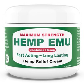 Hemp Emu Joint & Muscle Cream, 4 Oz