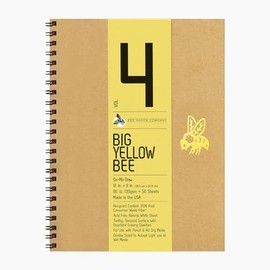 Bee Paper Company BEE-205CB50-909 Big Yellow Bee Drawing Pad, 9 by 9-Inch, Como
