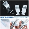 Landhoow Emt Pipe Universal Strut Clamps Strut Channel Accessory Electro