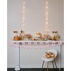 Pre-Strung Pink Bow Garland Banner Decorations, Pink Bow Party Decorations
