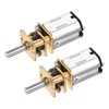 DMiotech 2Pcs 6V 300RPM Rated Torque 6 Output Shaft Length