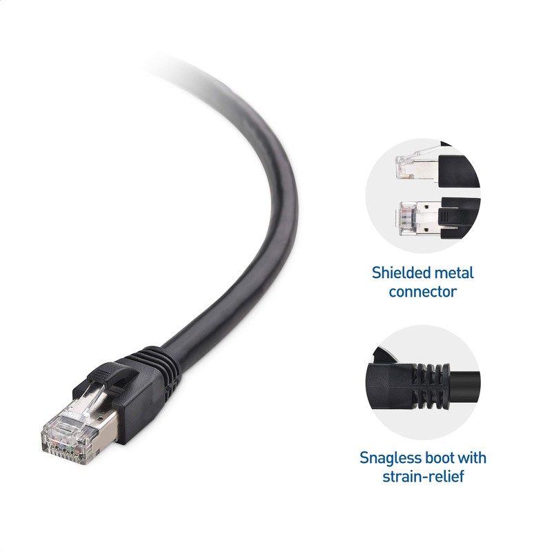 Cable Matters - Cable Ethernet Cat8 de 40 Gbps (cable