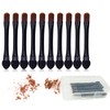 Vôsaidi Eyeshadow Brushes Makeup Brushes 10pcs Eyeshadow Sponge Dual Sides