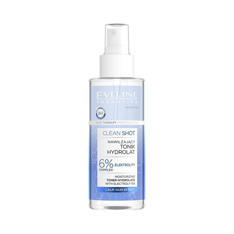 Eveline Cosmetics Face Therapy Professional Clean Shot Hydrating Tonic Hydrolate