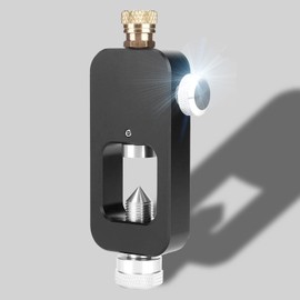 OUKENS Oxygen Bottle Refill Adapter, Diving Bottle Refill Adapter, Aluminium Alloy Oxygen Bottle Refill Adapter, Diving Refill Station Adapter for Oxygen Bottle Diving Equipment