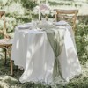30Pack Sage Green Cheesecloth Table Runner 35x120Inch Spring Easter Cheese