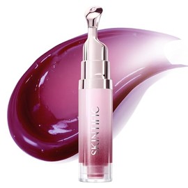 Skintific Lip Color Transparente 6.5ml Serum Labial Polipptidos  07 Berry Velvet, 6.5ml, vitamina C, ácido hialurónico, efecto espejo                 