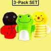 Made Easy Kit Hand Puppet Bath Wash Mitt Towel with