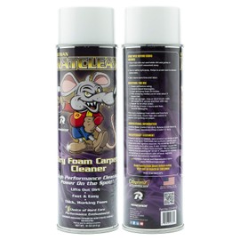 RATMAN Speed Clean Dry Foam Carpet Cleaner, Fast and Easy to Use, 18 Oz Can, 2 Pack