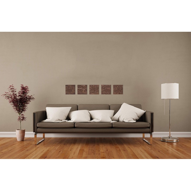 Whitehall Products Gingko Leaf Wall Decor, Antique Copper