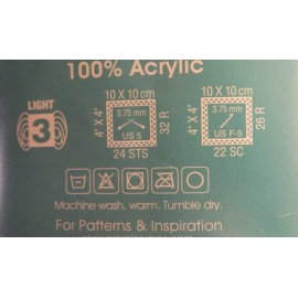 Premier Yarns Lot of 2 Skeins, Premier Sweet Roll DK Yarn 4.9 oz, 541 yds, Pink Opal