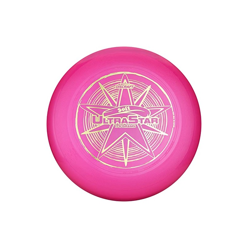Discraft 175 Gram Pink Soft Ultra Star Sport Disc
