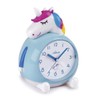 Atlanta 2163 Children's Alarm Clock without Ticking Unicorn with Music