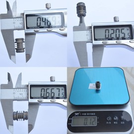 Titanium Knife Lanyard Bead Parachute Cord Bead, DIY Decoration, with 6 Keyfob Slots to Install Glowing Vials (Flame Texture)