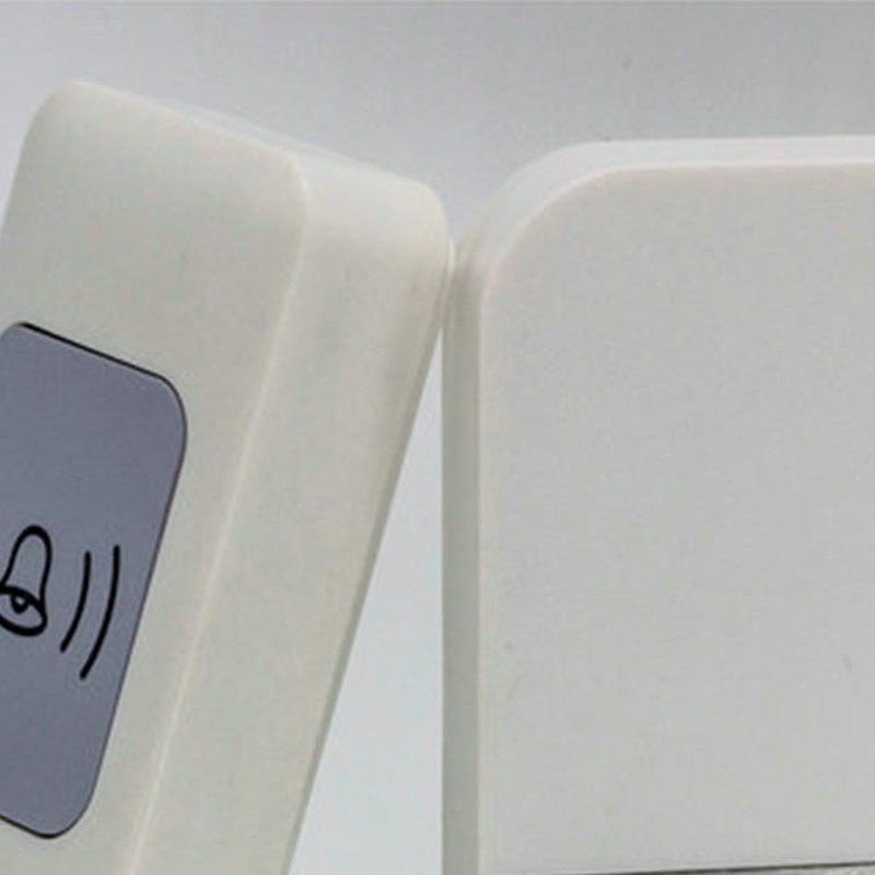 Wireless Doorbell Transmitter Receiver Emergency Caregiver Pager 300M Long Distance