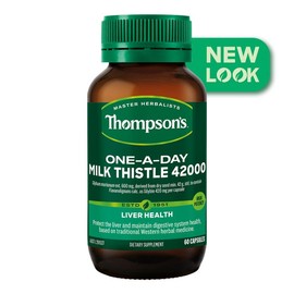 Thompsons One-A-Day Milk Thistle 42000mg 60 Capsules