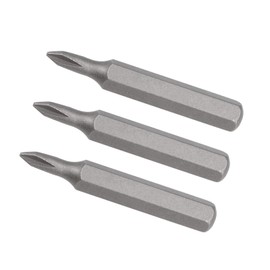 Kozelo 3 x Phillips Bit - [1.1 x H5/32 x PH00] Hexagonal Shaft Cross Screw Drive Stack Head for Socket Screwdriver Handle Insert