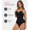 YIANNA Shapewear for Women Tummy Control Bodysuit Seamless Sculpting Snatched