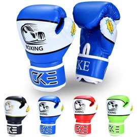 CKE Kids Boxing Gloves for Kids Boys Girls Junior Youth Toddlers Age 5-12 Years Training Boxing Gloves for Punching Bag Kickboxing Muay Thai