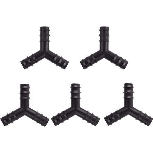 FOGWOWO Irrigation Hose Connector Garden Hose Connector Kit Barb Connector