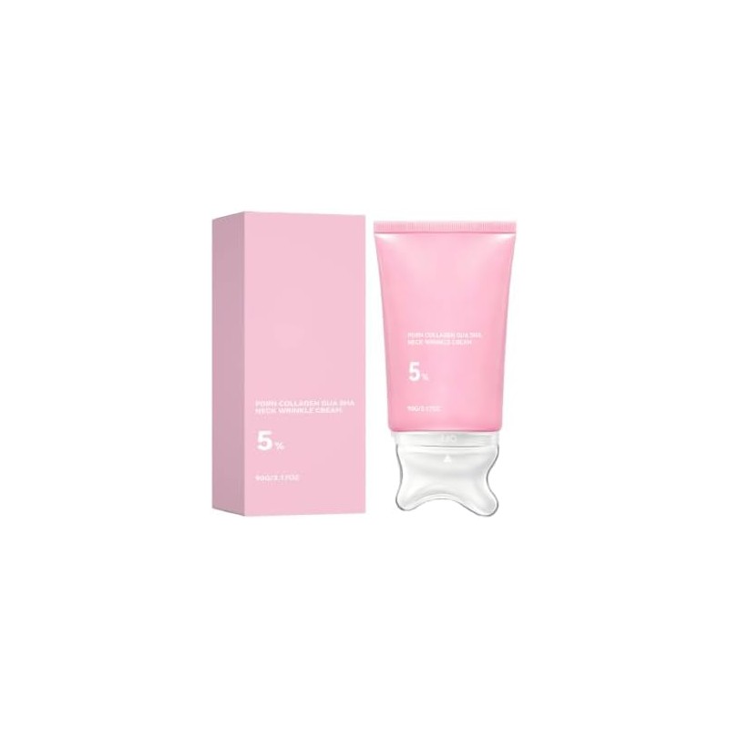 PDRN Colágeno Gua Sha Crema de arrugas para el cuello