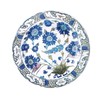 Isnik Flowers Painted Enamel Plate