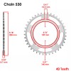 Caltric Drive Chain & Sprockets Kit for Suzuki SV1000 SV1000S