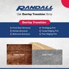 Randall Oak 1inches Overlap Edge Floor Transition 4 1/8inches Wide
