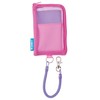 Raymay Fujii KM1352P Pass Case KUM Mesh Pass Case, Pink