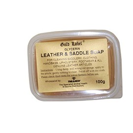 Gold Label GLD0284 Glycerin Leather and Saddle Soap - Clear, 100 g