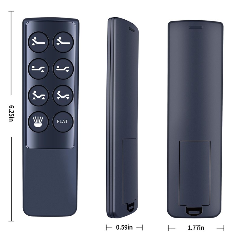WDZP New Remote Control fit for Leggett and Platt Ergo-Pedic