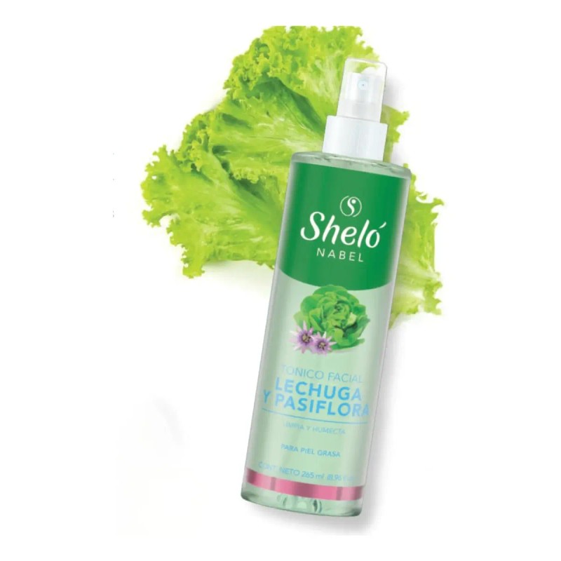 Tónico Astringente Lechuga Pasiflora Sheló Nabel